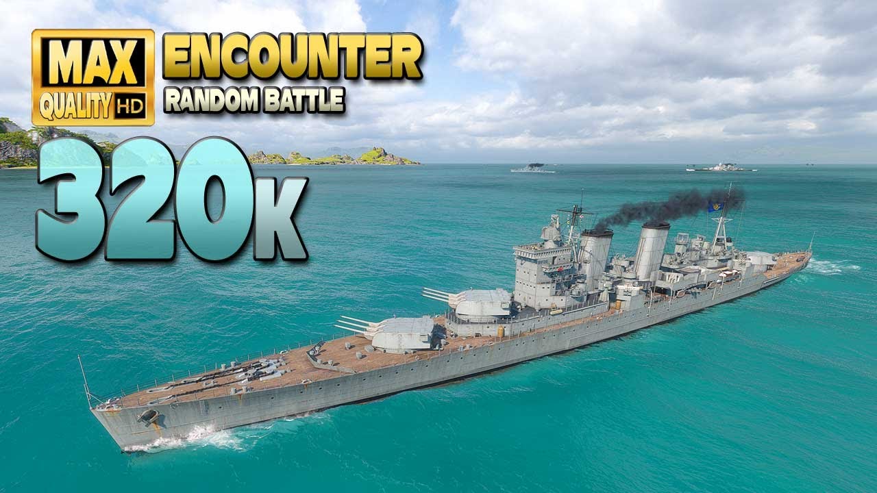 Столкновение с крейсером с 9 секундами перезарядки - World of Warships
