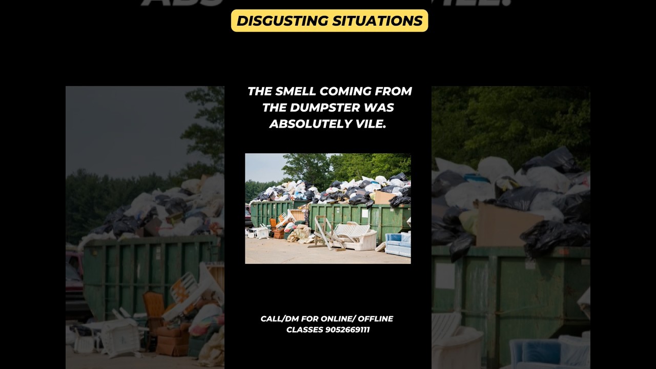 Phrases in A Disgusting Situation #english #learnenglish #englishtips #shorts #englishteacher