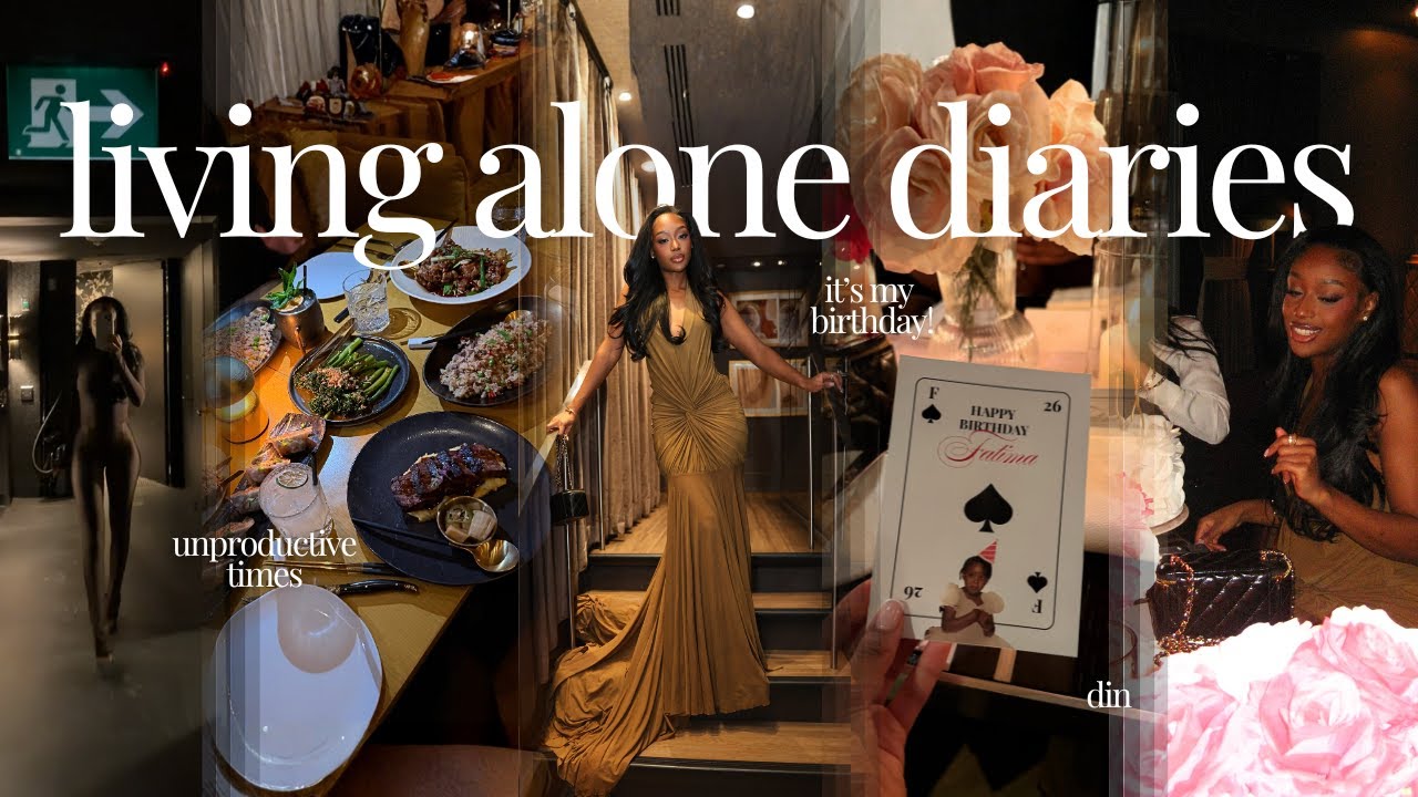 living alone vlog | birthday maintenance + dinner + nothing productive in the end of year