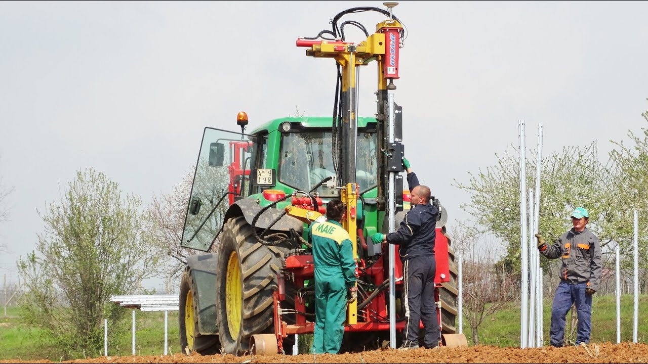 DOLMEC | GPS Pole Planter + John Deere 6820