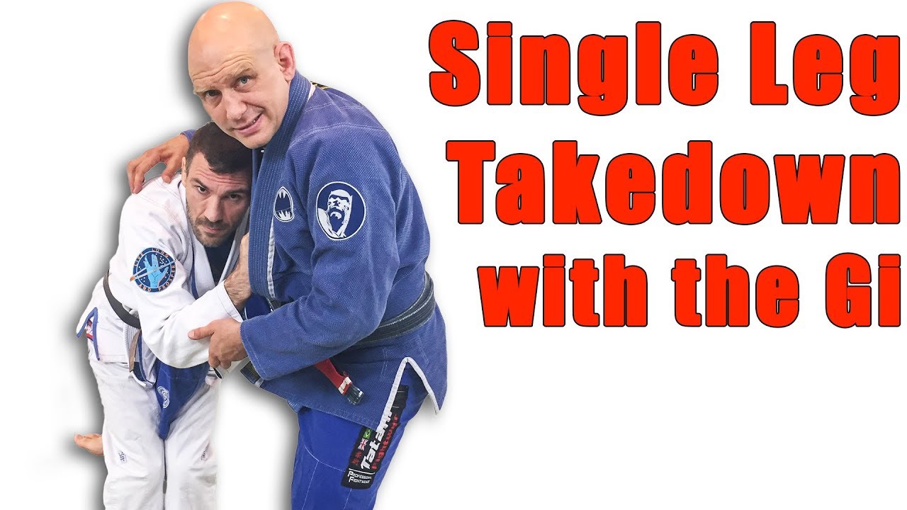 How to Do the Single Leg Takedown with the Gi in BJJ
