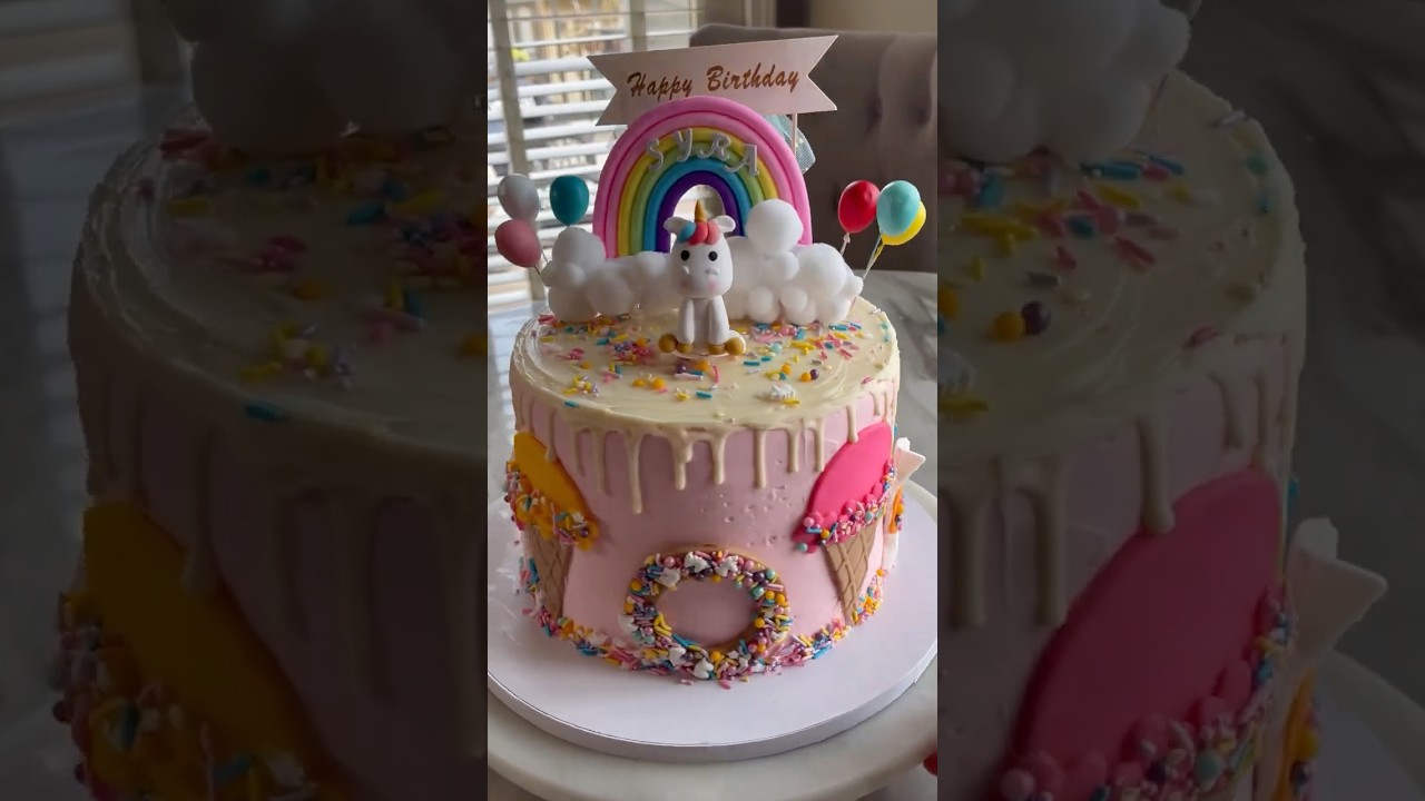 Unicorn Candyland Cake