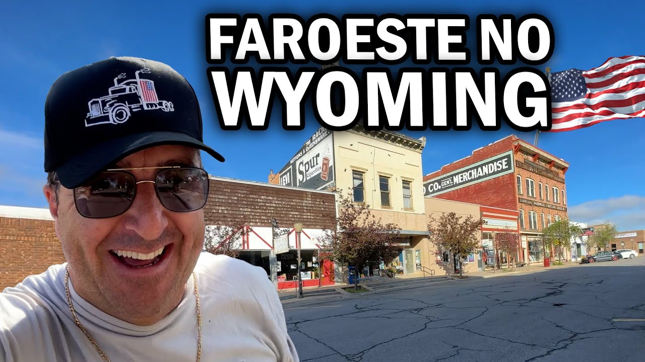 CIDADE FAROESTE NO WYOMING- TUDO FECHADO 😨