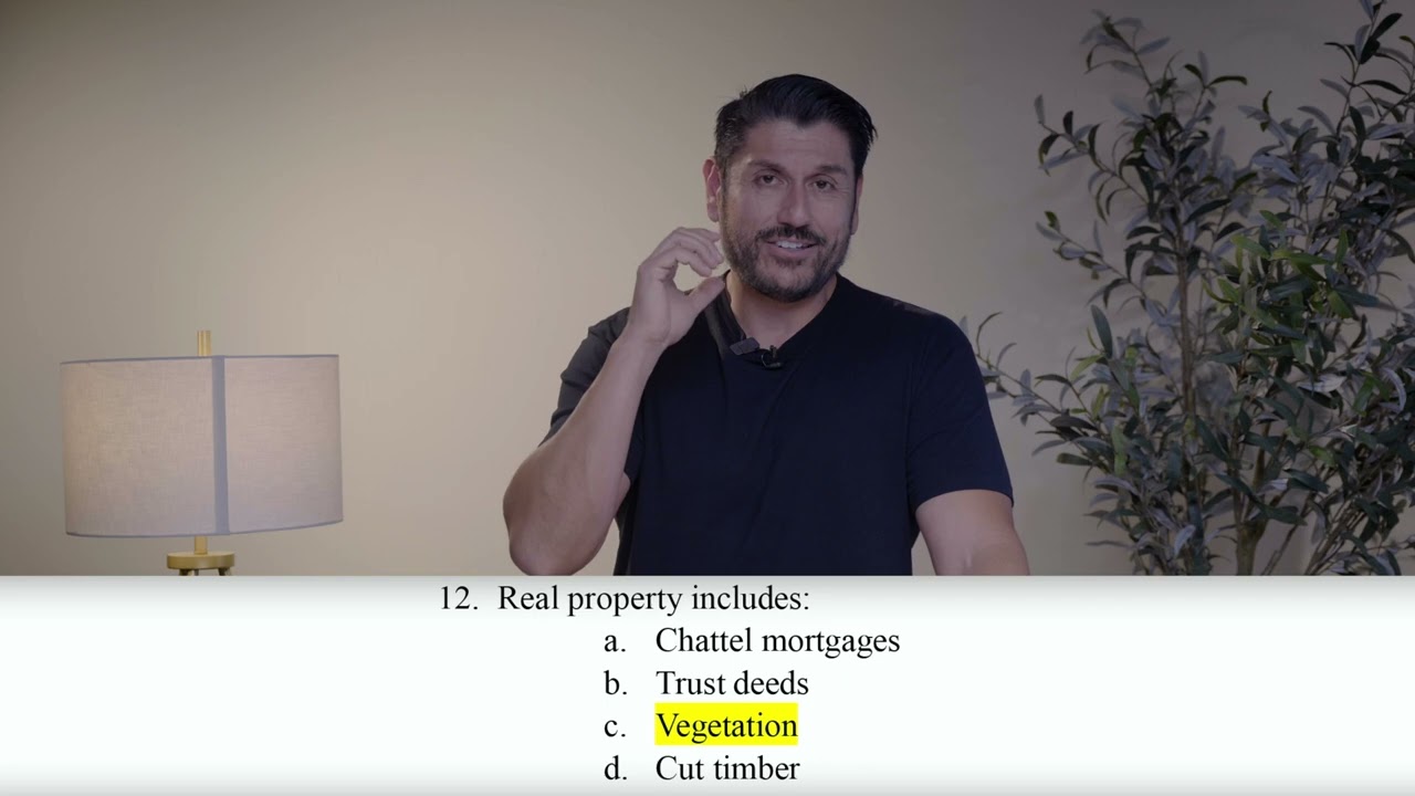 State Exam Sample Questions with explanations. Crush the Real Estate Exam with The Realty Professor!