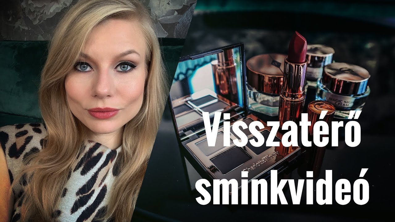 EGY SUTA VISSZATÉRÉS A SMINKVILÁGBA
