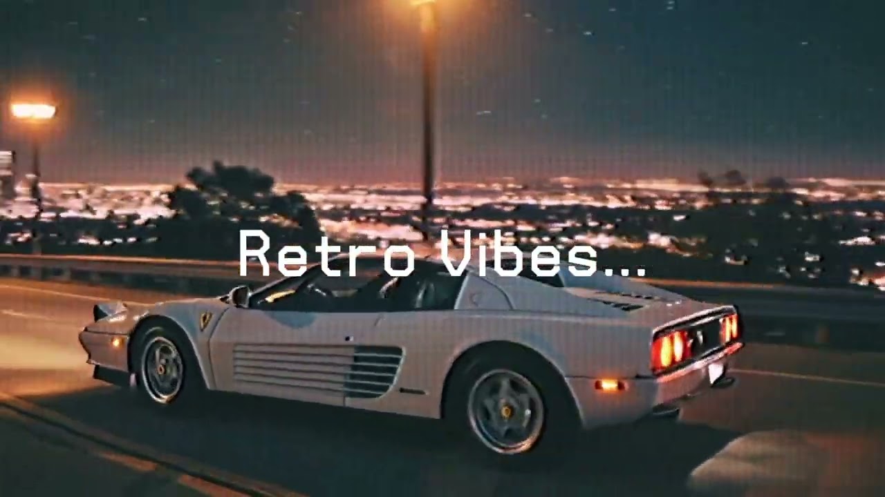 Night Hill View 🌌 - Melancholic Synthwave Journey