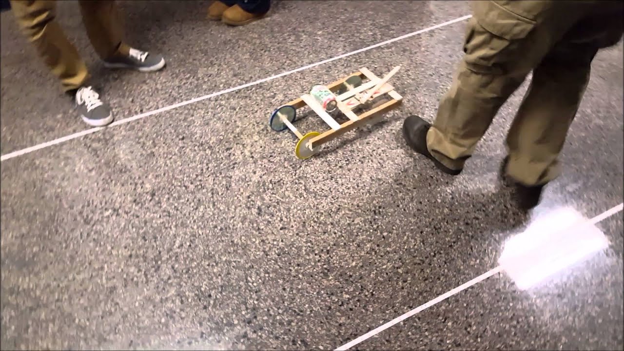 The Great Mousetrap Car Race (2nd Quarter Physics 2015)