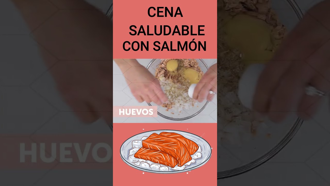 🐟🟢CENA CON SALM&Oacute;N // SALUDABLE