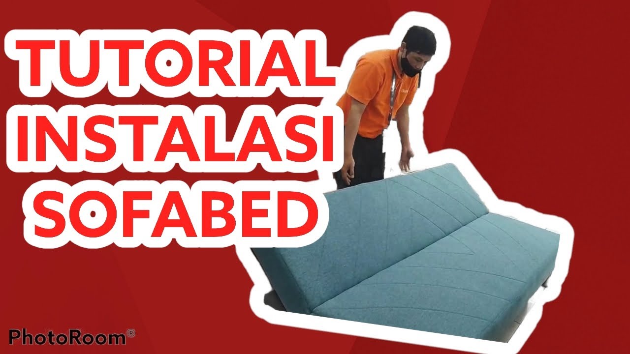 Cara pasang/instal sofabed/ sofa tidur/minimalis