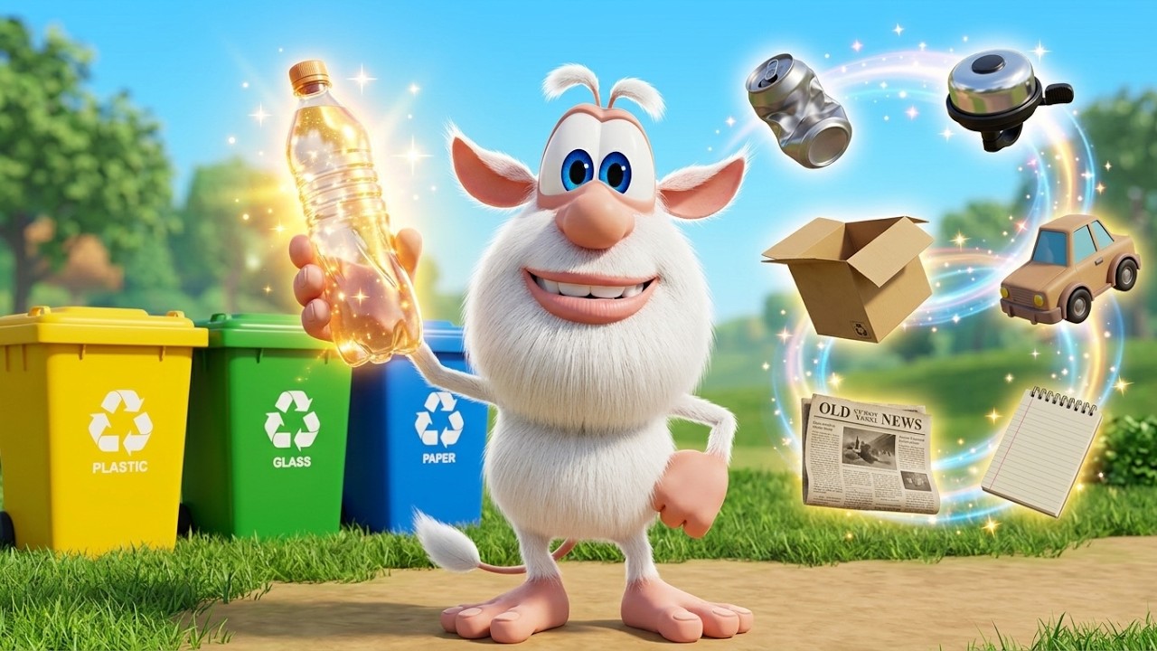 Буба - Герой переработки ♻️ Мультфильм для детей