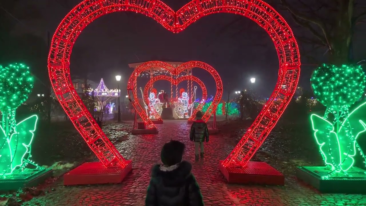 Park miliona świateł Łódź 2022