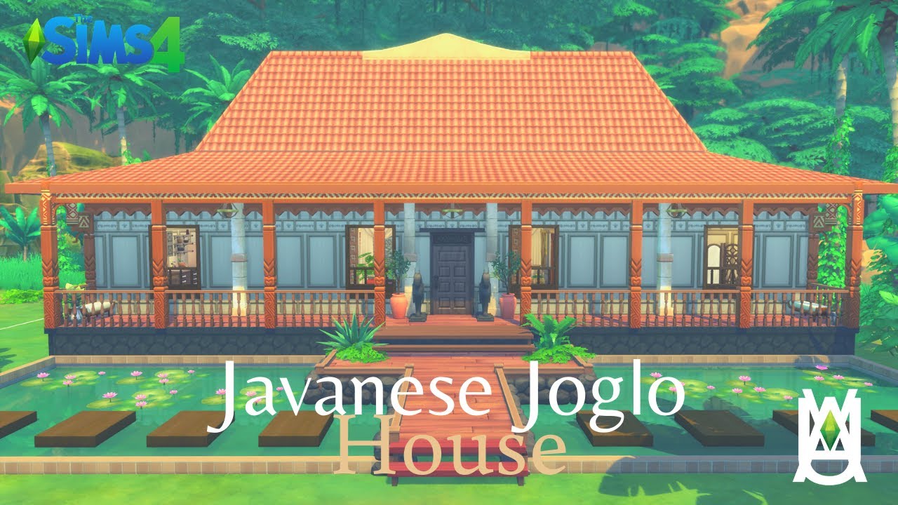 Javanese Joglo House 🇮🇩🏠 [Stop Motion Speed Build] - The Sims 4
