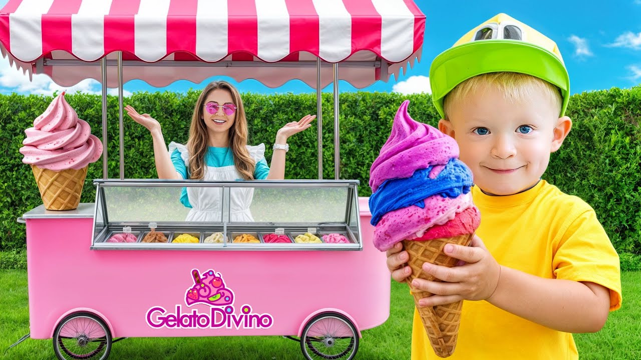 Mom's Ice Cream Truck and More Funny Stories for Kids