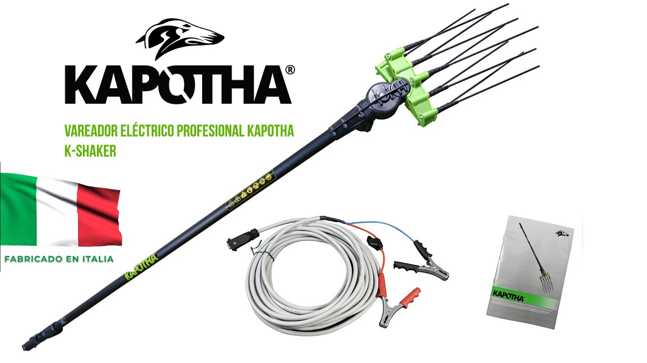 Vareador eléctrico Profesional KAPOTHA K-SHAKER 12v, 270WATT