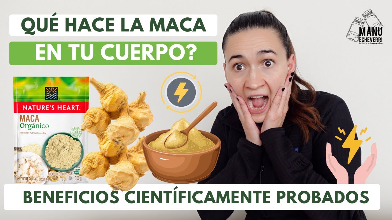 🌿MACA PERUANA: El ADAPT&Oacute;GENO que Equilibra tus HORMONAS NATURALMENTE (maca root) | Manu Echeverri