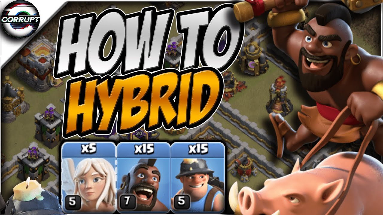 TH11 Hybrid - FULL Breakdown Guide | Master Miner Hog Hybrid | Clash of Clans
