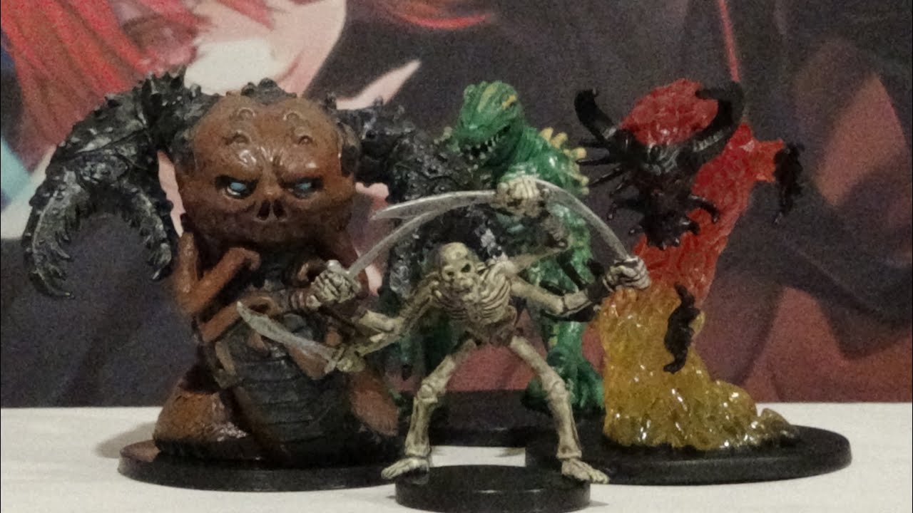 D&D Miniatures: Individual Purchases (Skeletons, Dream Demons, Dragons, Lamia, and more!)