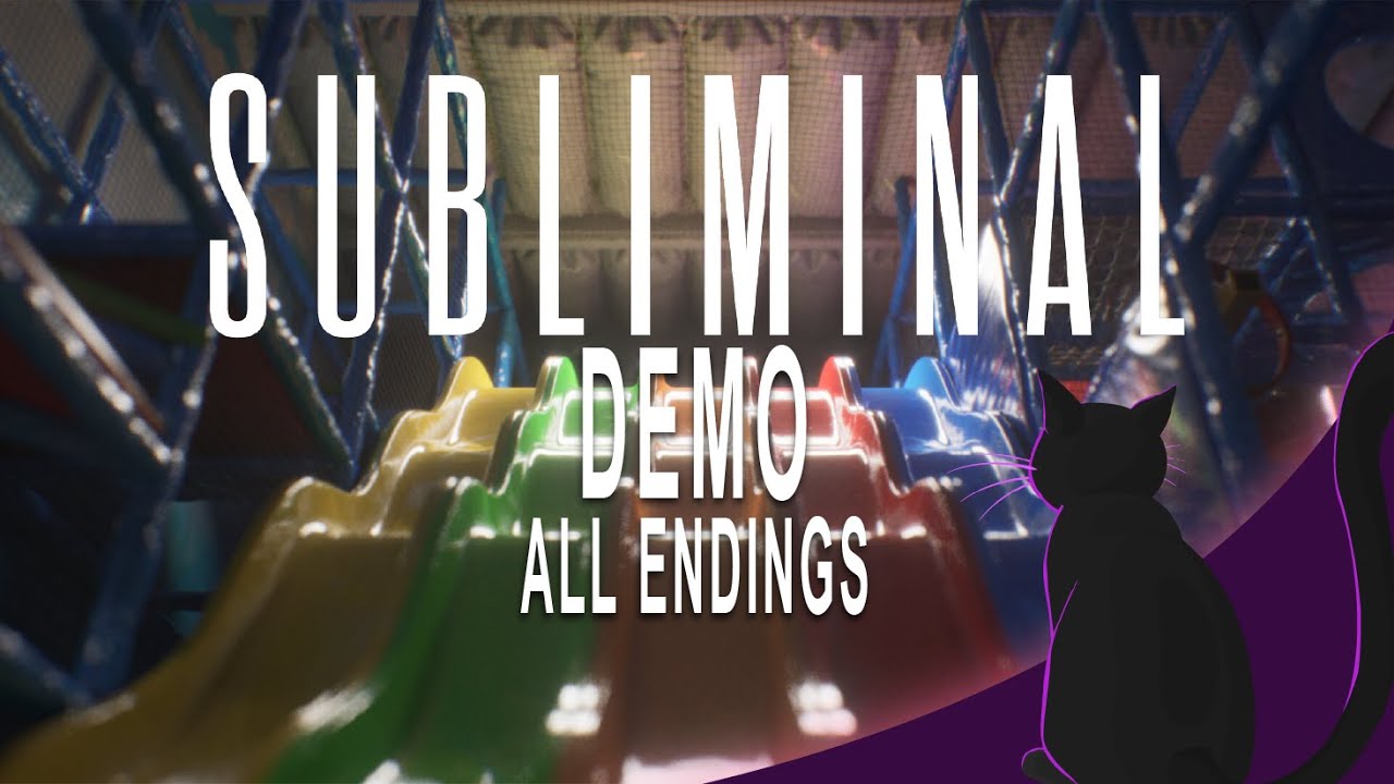 Subliminal Full Demo Gameplay - All Endings - no commentary