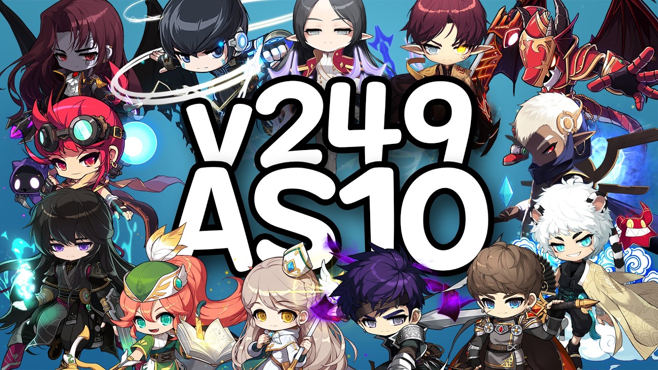MapleStorySEA All jobs post v249 attack speed and action delay changes