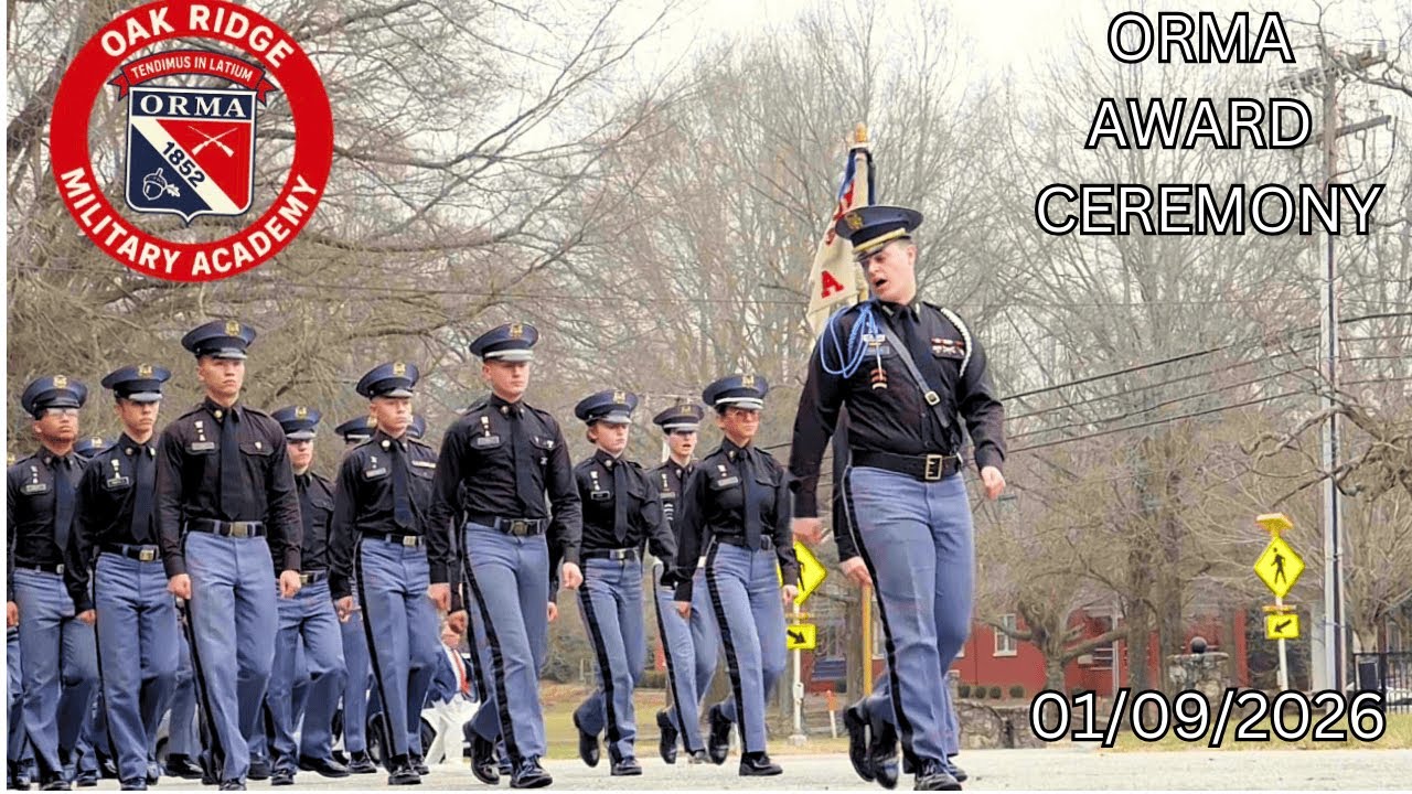 ORMA Awards Ceremony | Promotions, Cadet of the Semester & JROTC Recognition