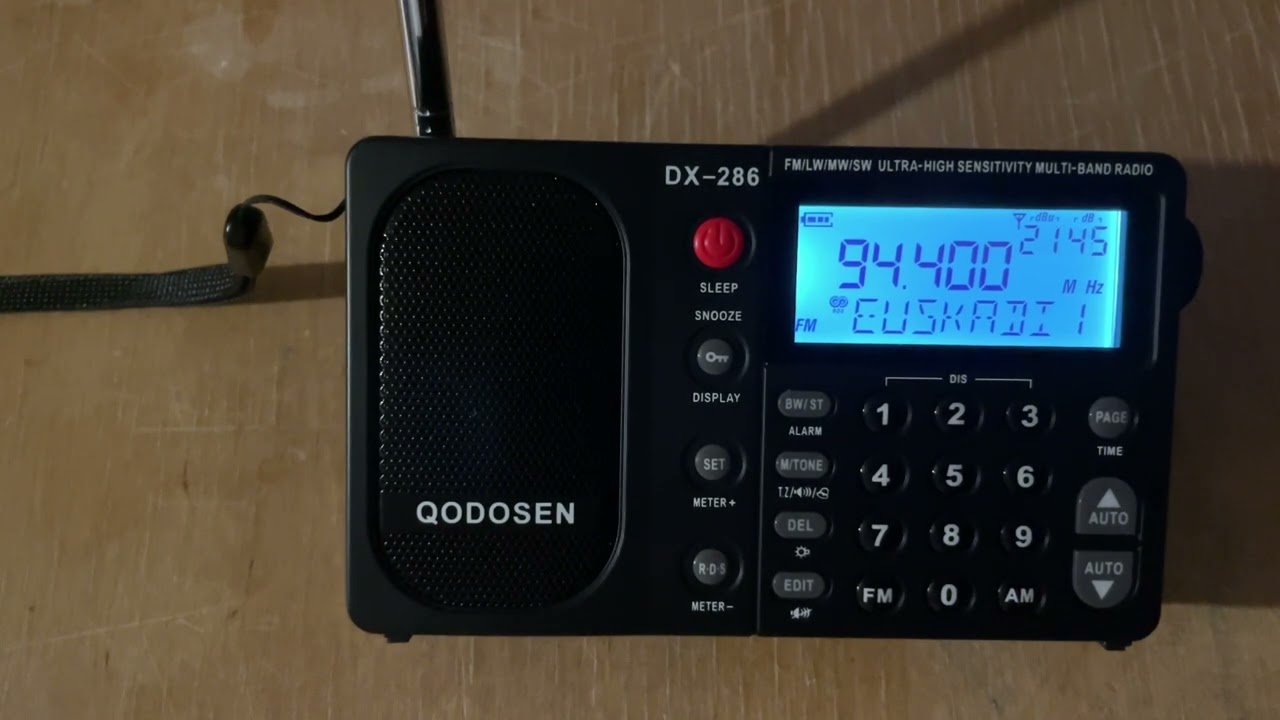 🇪🇸 Radio Euskadi 1 / 94.4 MHz - Indoor FM-DX
