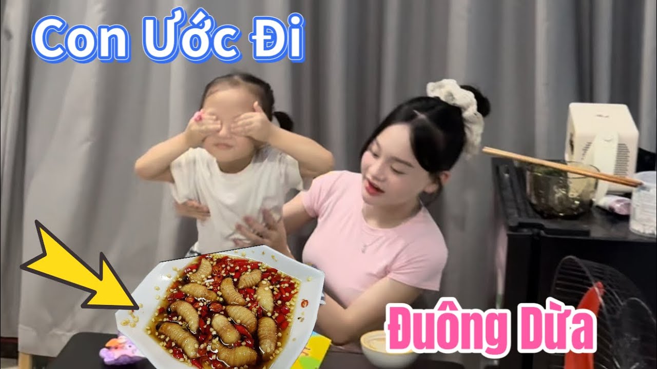 Dương Phúc Chiến Cùng Thảo Troll Bé Ốc Ăn Đuông Dừa Cực Hài