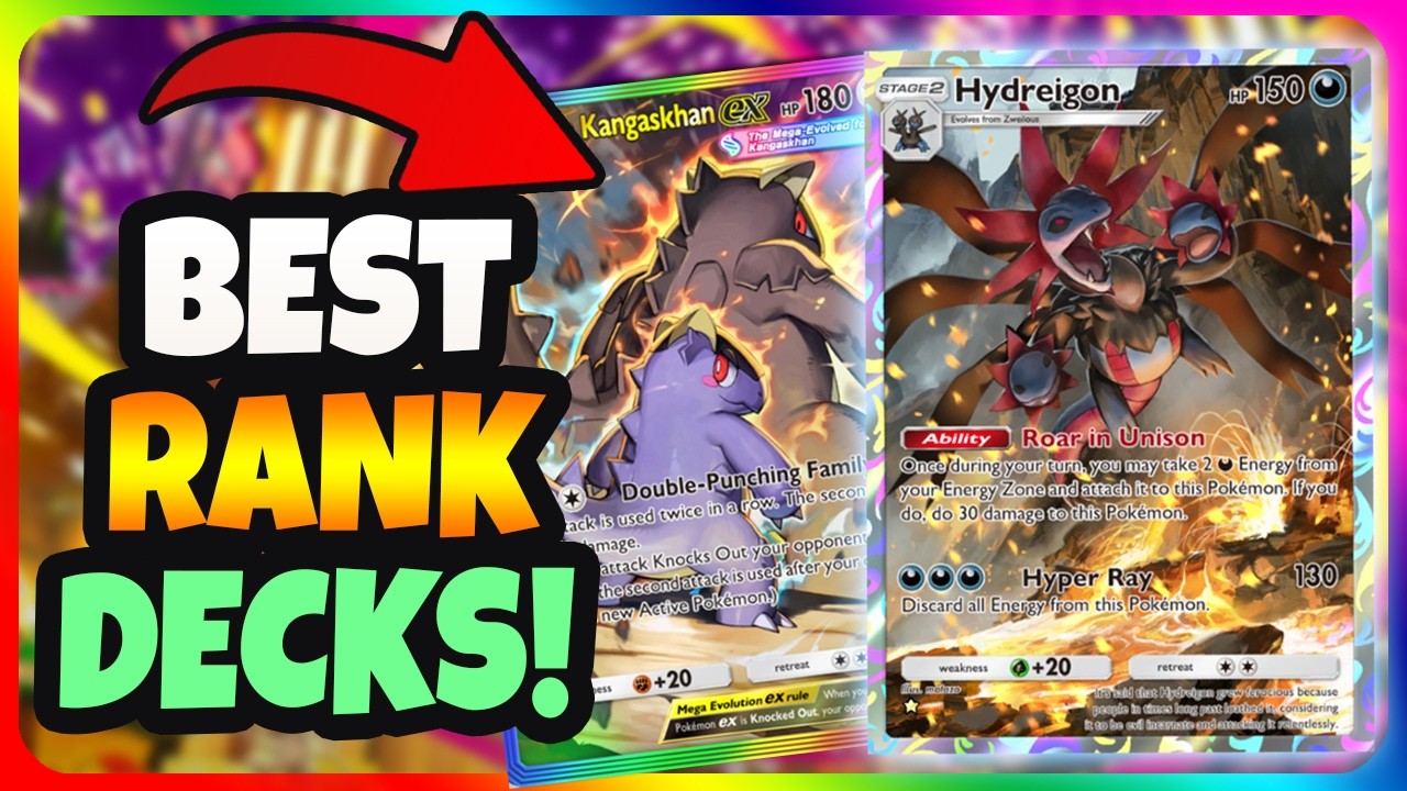 BEST DECKS FOR RANKED! | Pokemon TCG Pocket | Fantastical Parade