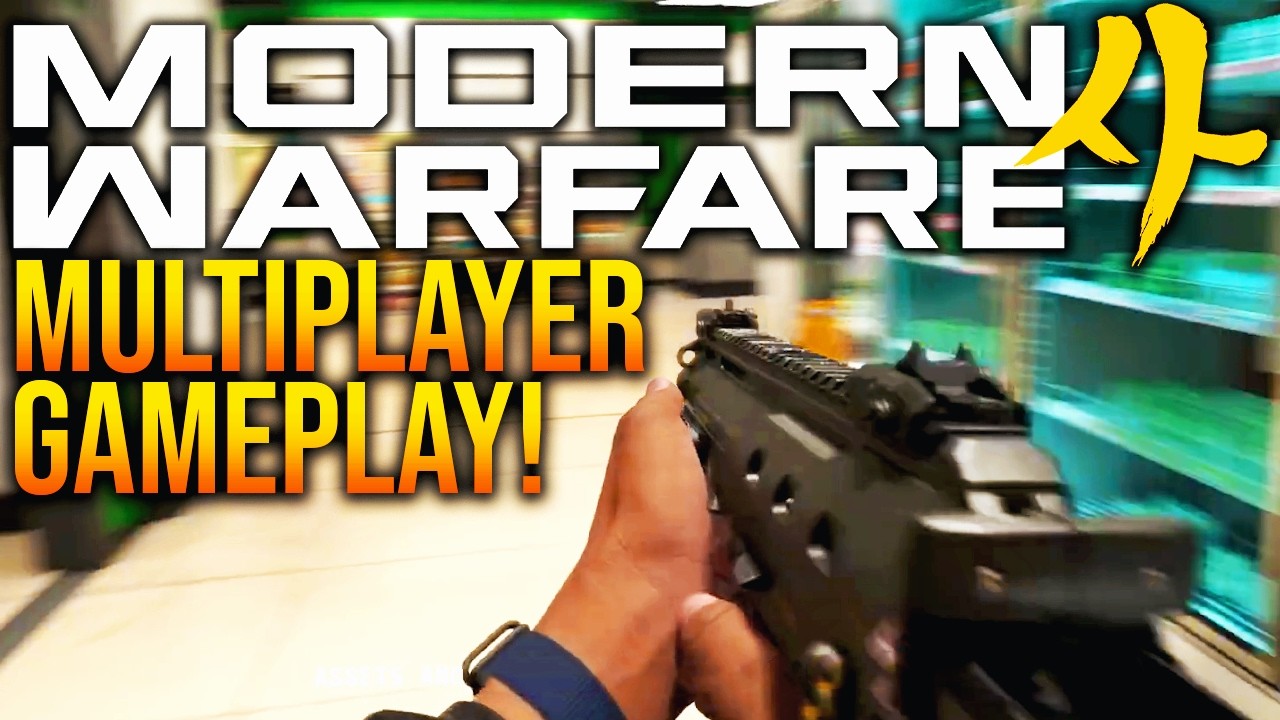 MODERN WARFARE 4 MULTIPLAYER GAMEPLAY REVEALED!