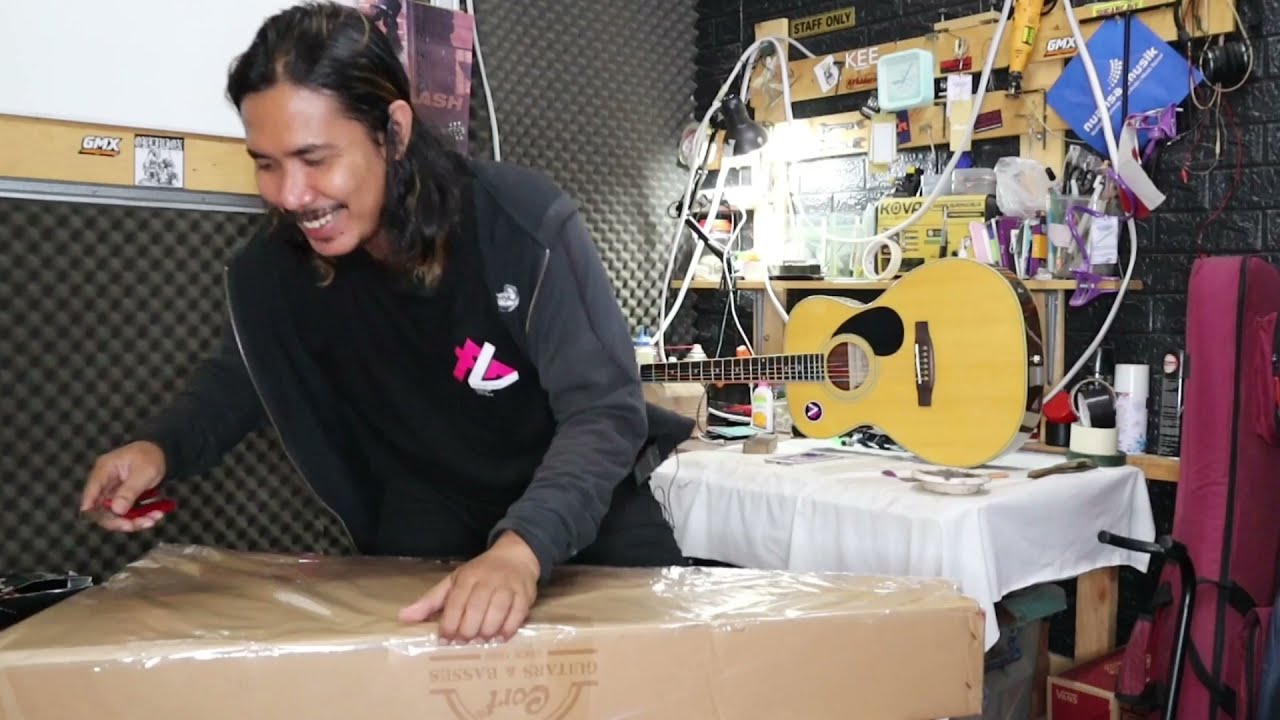 Unboxing Cort L 100F NS - Filosofi Gitar