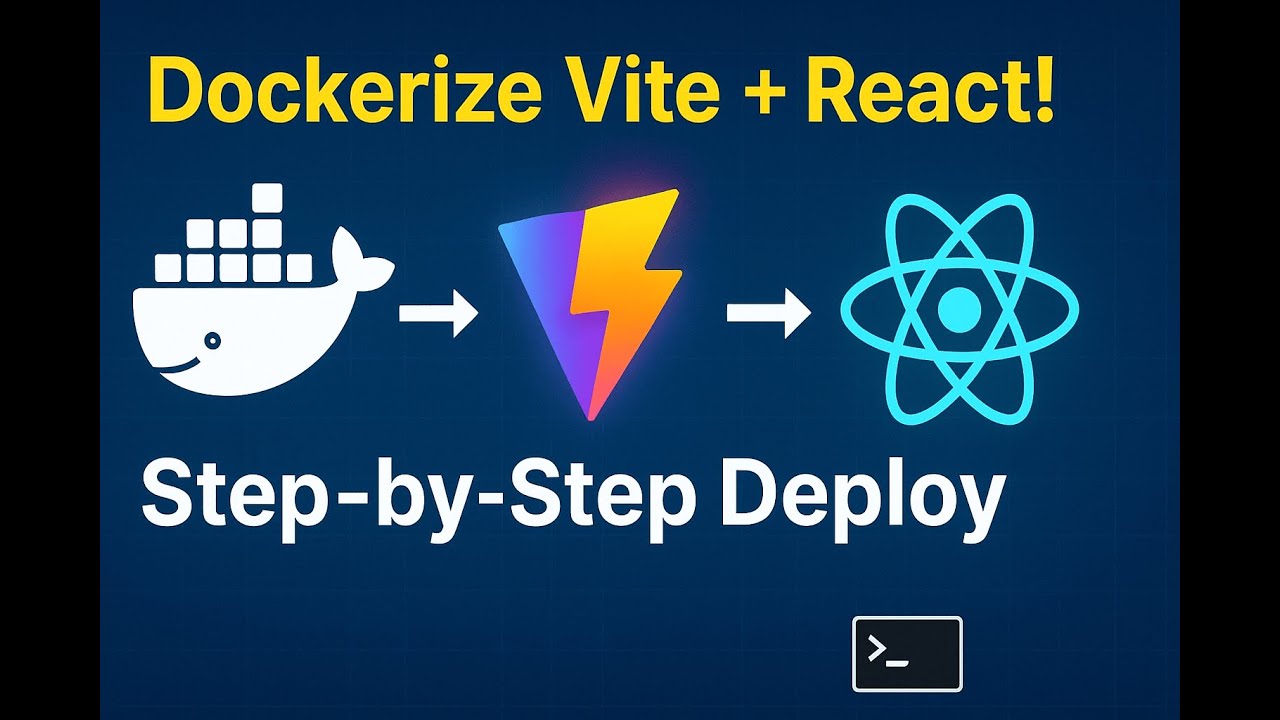 Как контейнеризировать и развернуть приложение VITE REACT с помощью Docker | Пошаговое руководство