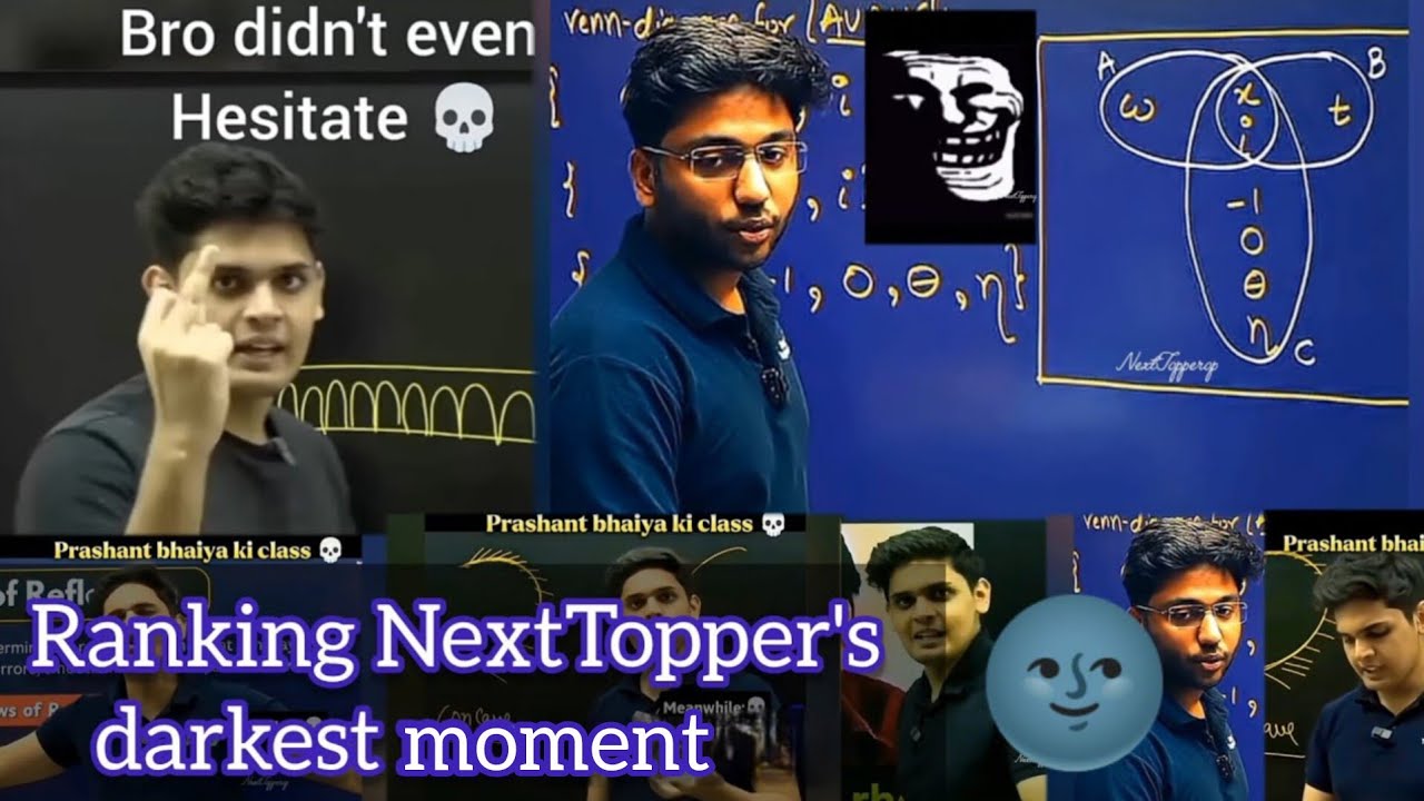 Ranking NextTopper's darkest movement🌚🌑||#nexttopper||#nexttopperop||#prashant|#shobhit|#darkmovment