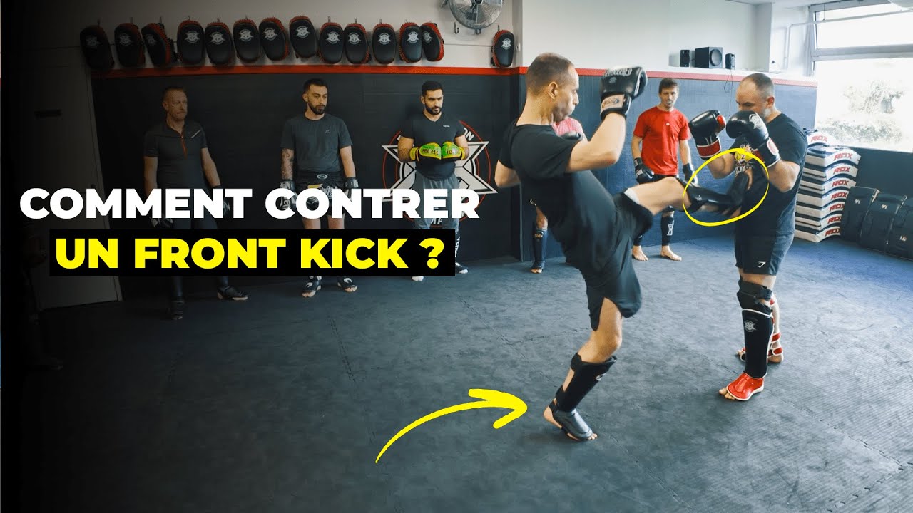 Punis les front kicks de tes adversaires (tuto Boxe Pieds Poings)