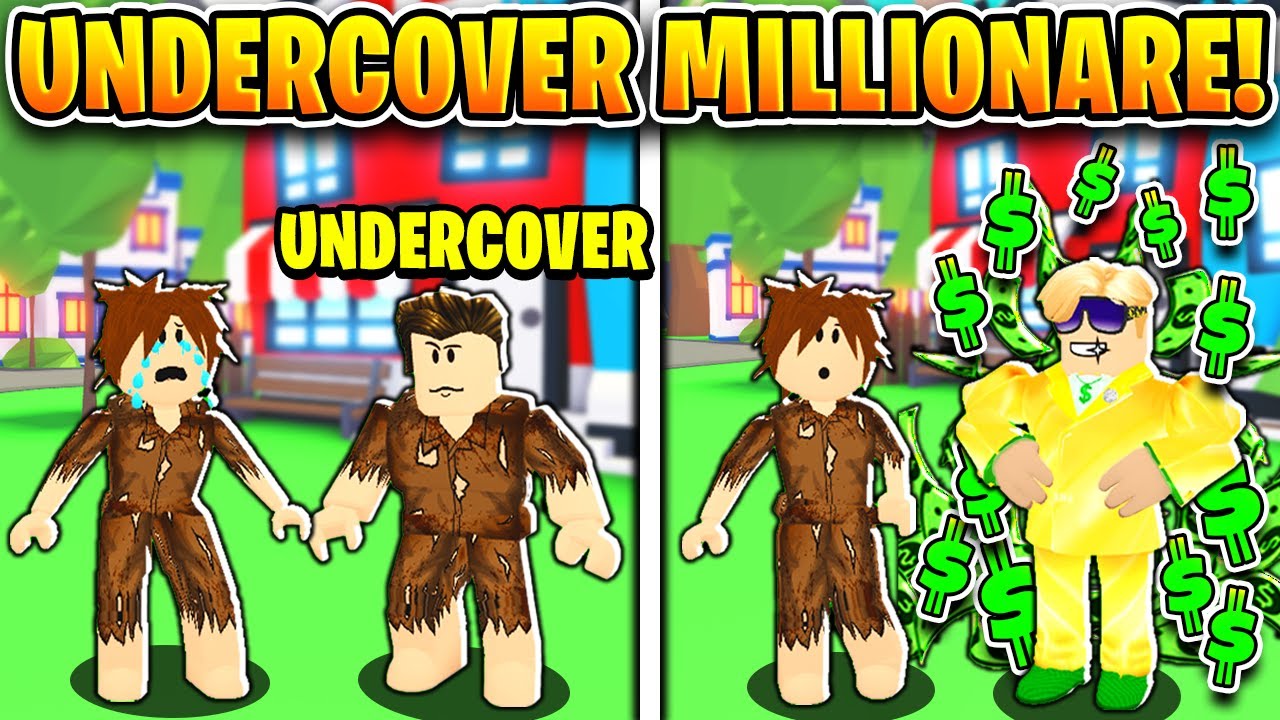 UNDERCOVER MILLIONARES in ADOPT ME! (Roblox Adopt Me)