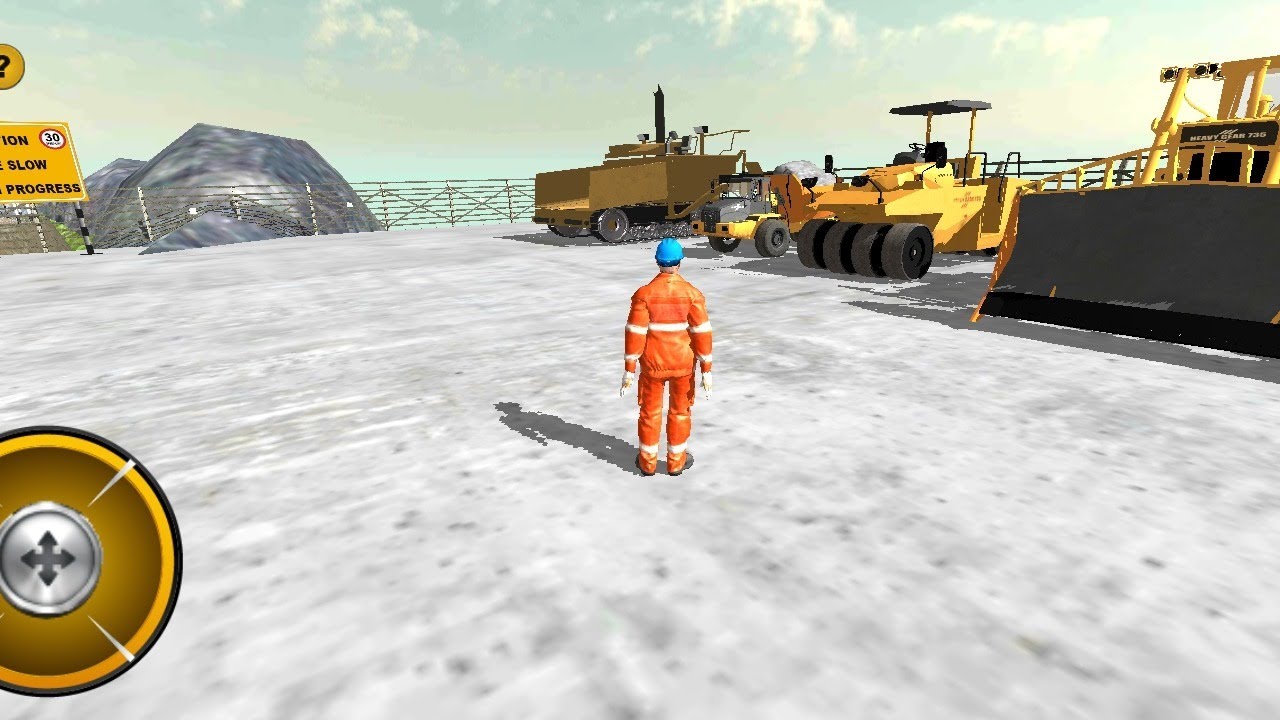 Uphill road builder simulator 2019  #1 - Android game