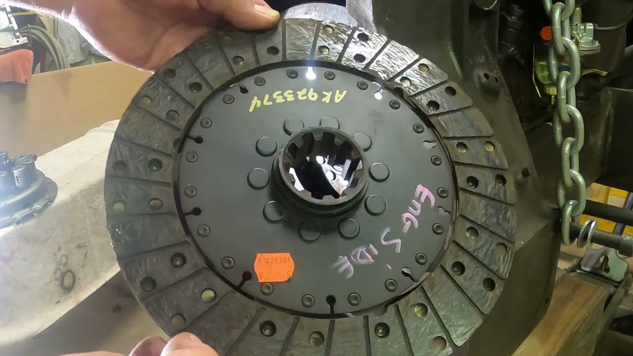 David Brown 880 e16 Livedrive clutch removal