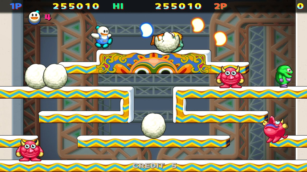 SNOW BROS. SPECIAL remake of game popular in 1990