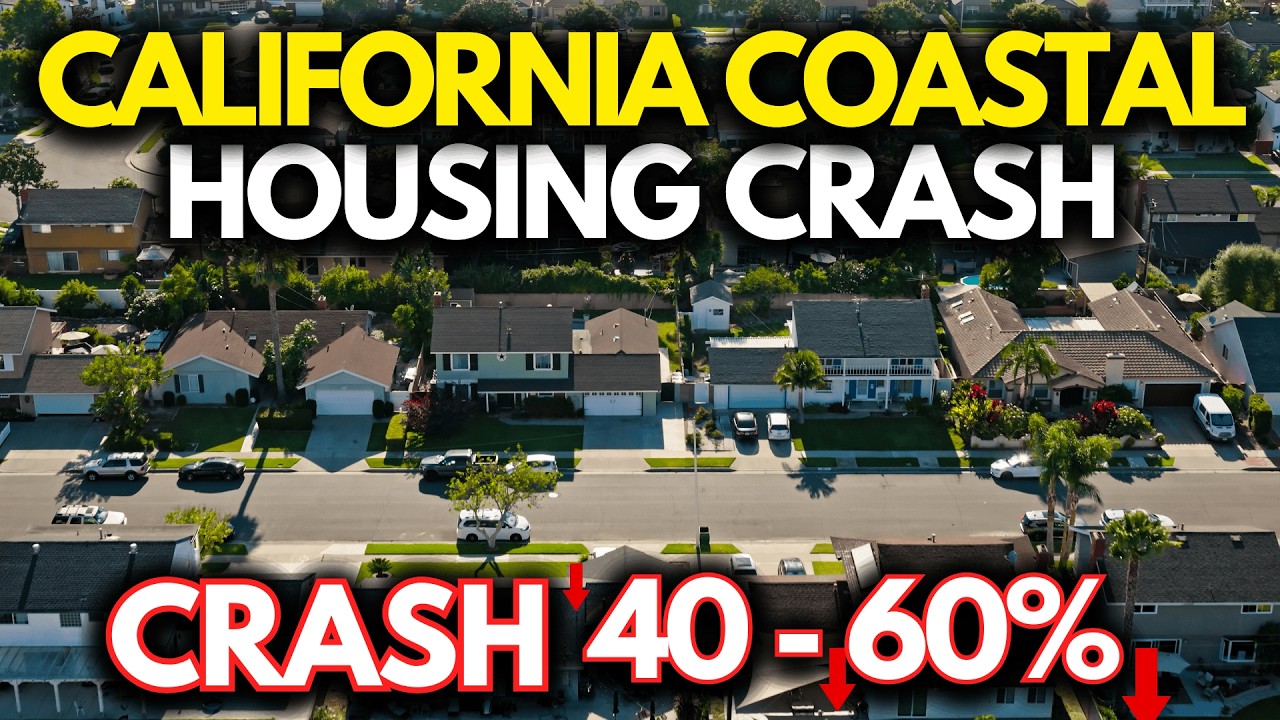 California Oceanfront Crash 2025: 10 Coastal Cities Facing a Price Meltdown