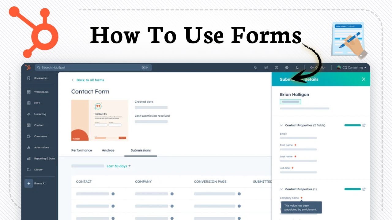 How to Use HubSpot Forms (Streamline Data Collection)