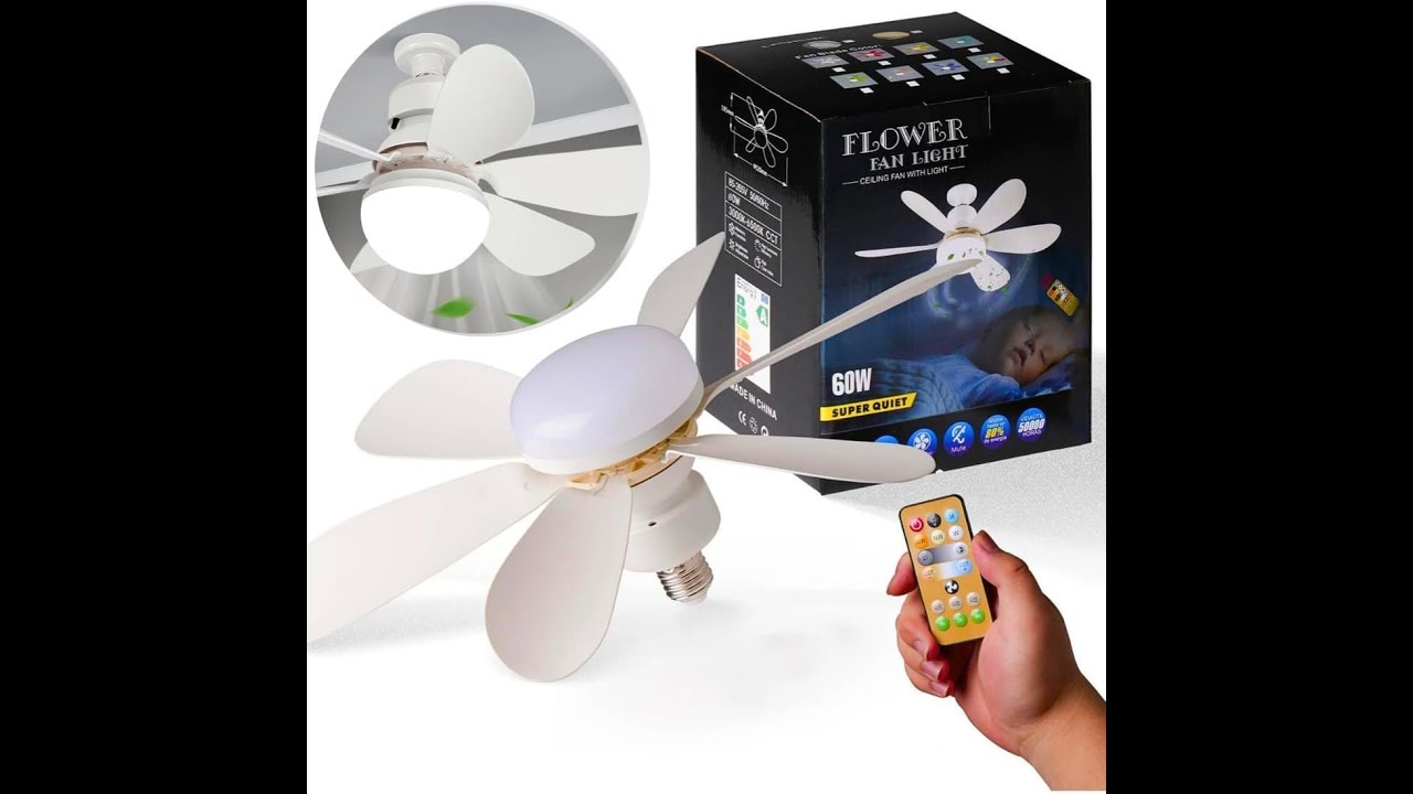 Testando um ventilador de teto da shopee