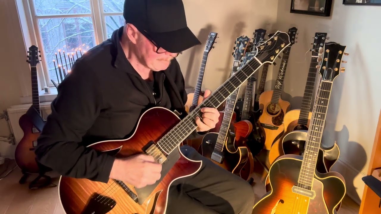 Jazz Guitar! Ulf Wakenius plays ”Willow Weep For Me” for Oscar Peterson, Joe Pass, Kenny Burrell!
