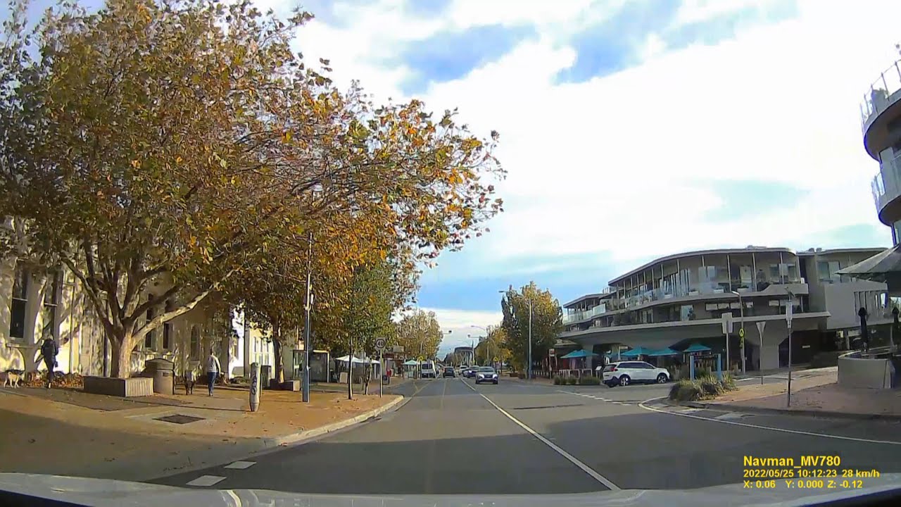 DASH CAM AUSTRALIA, MELBOURNE.   DRIVING THROUGH MORNINGTON (4K)