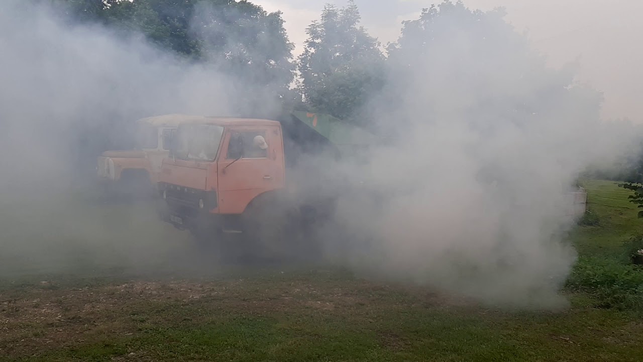 Start KAMAZ first time.