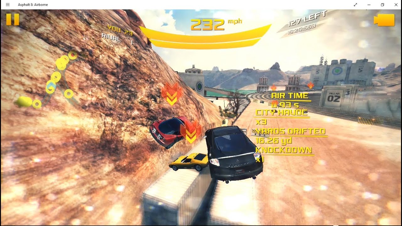 Asphalt 8 32 Racers Mitsubishi Eclipse Knockdowns (1500 Subscribers)