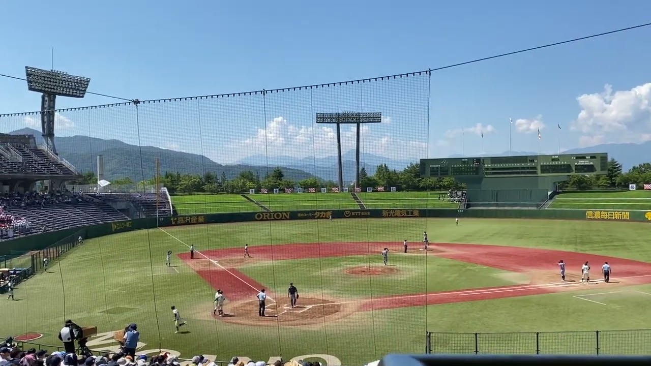 第105回全国高等学校野球選手権記念長野大会　【 決勝 】　松商学園× 上田西
