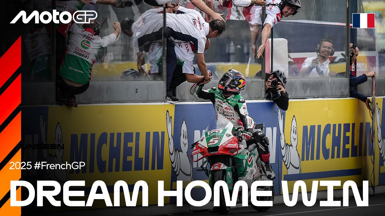 Johann Zarco secures a magical home victory in the Last Lap! 🥹 | 2025 French GP
