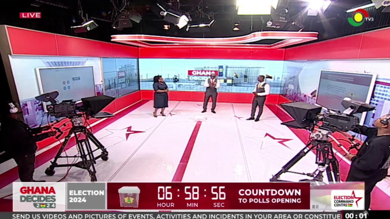 GhanaDecides2024 on TV3 Livestream | 06-12-24