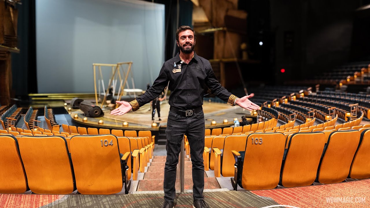 'Page to Stage Signature Experience' backstage tour at Drawn to Life by Cirque du Soleil x Disney