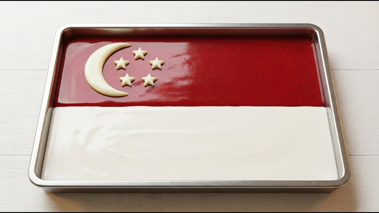 Which country cream dessert flag would you choose? (Part 4) 🍰🌍 4K AI ASMR food reveal