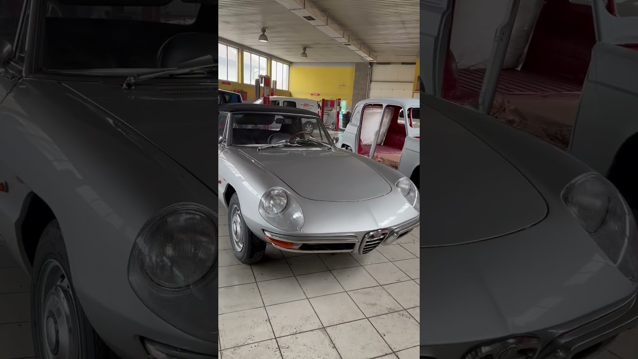 Alfa Romeo Spider fully restored 🔨🎨 #alfaromeo #alfaclassic #classiccar #oldtimer