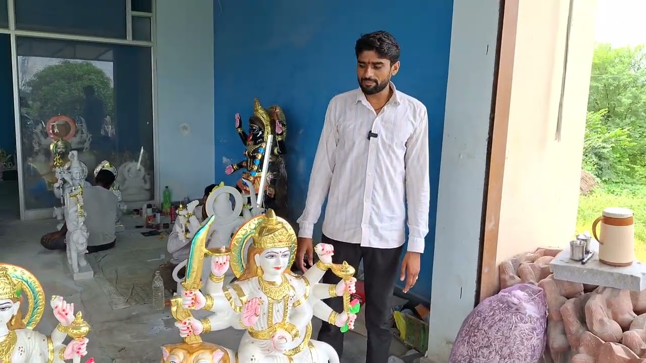 White marble sangmarmar ( मां शेरावाली ) man Durge  n. 8854863282🙏🙏
